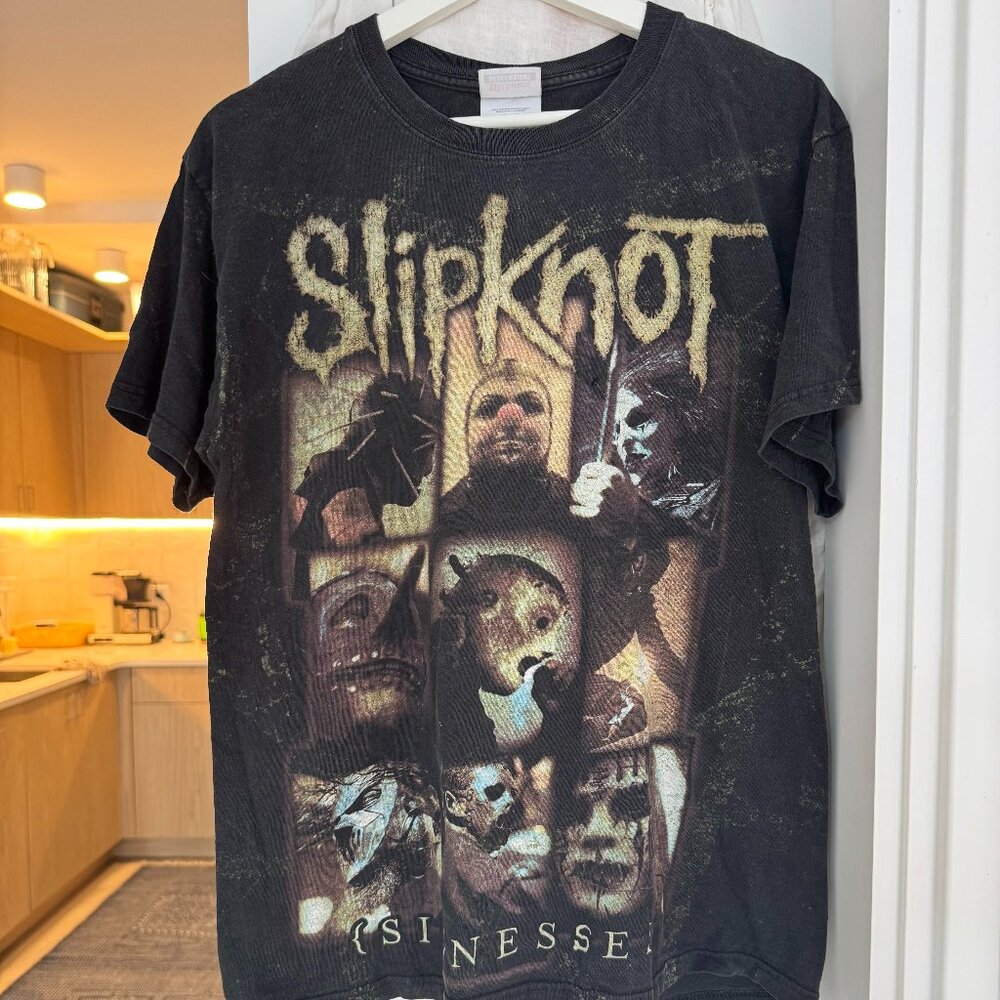 VINTAGE Men's Band Tees x Slipknot Vintage 'SlipknotNess' All Over Print